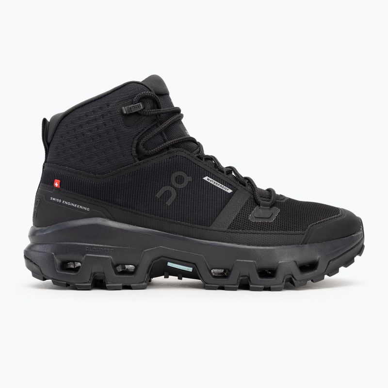 Мъжки обувки On Running Cloudrock Mid Waterproof black/black 2