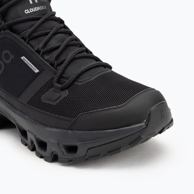 Мъжки обувки On Running Cloudrock Mid Waterproof black/black 7