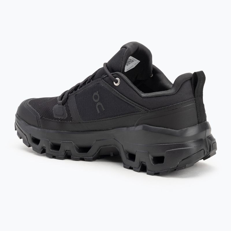 Дамски обувки On Running Cloudrock Low Waterproof black/black 3