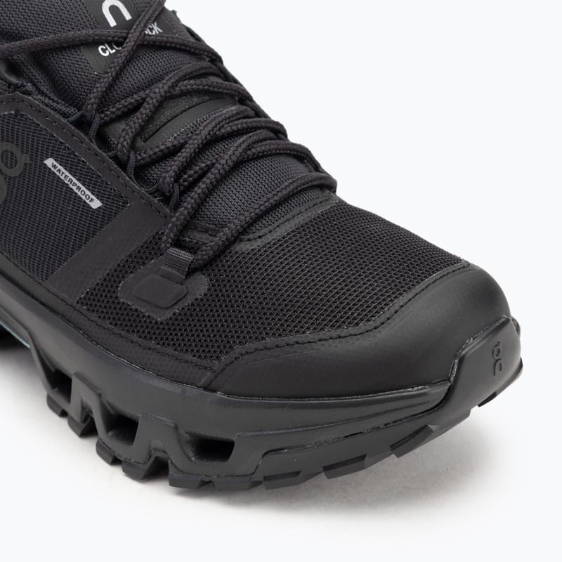 Дамски обувки On Running Cloudrock Low Waterproof black/black 7