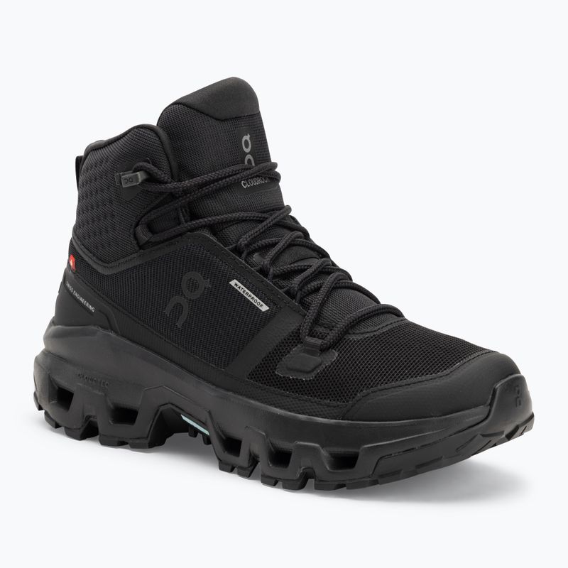 Дамски обувки On Cloudrock Mid Waterproof black/black