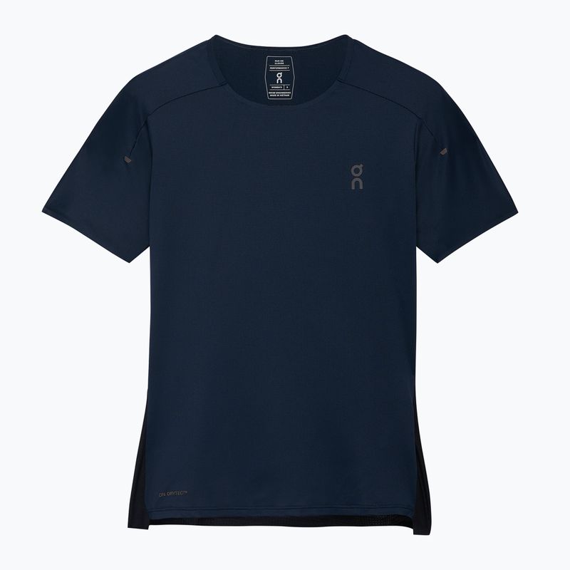 Дамска тениска за бягане On Performance-T navy/black 8