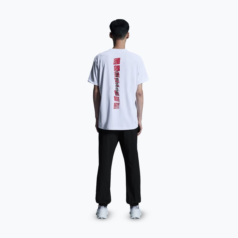 Мъжка тениска On Running Train-T Graphic white 3