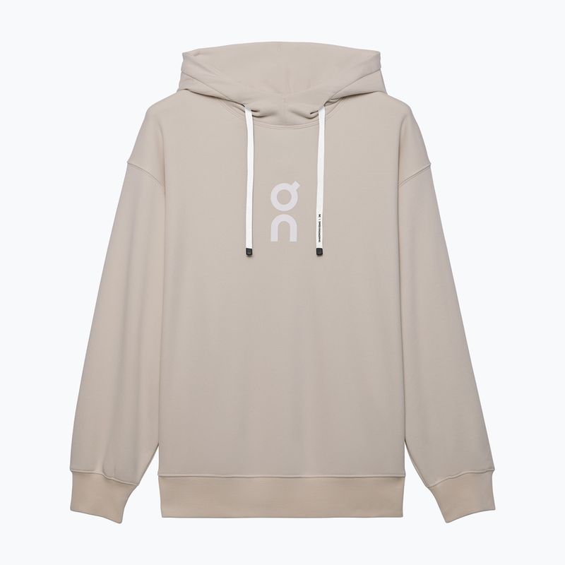 Мъжки суитшърт On Club Hoodie silver 7
