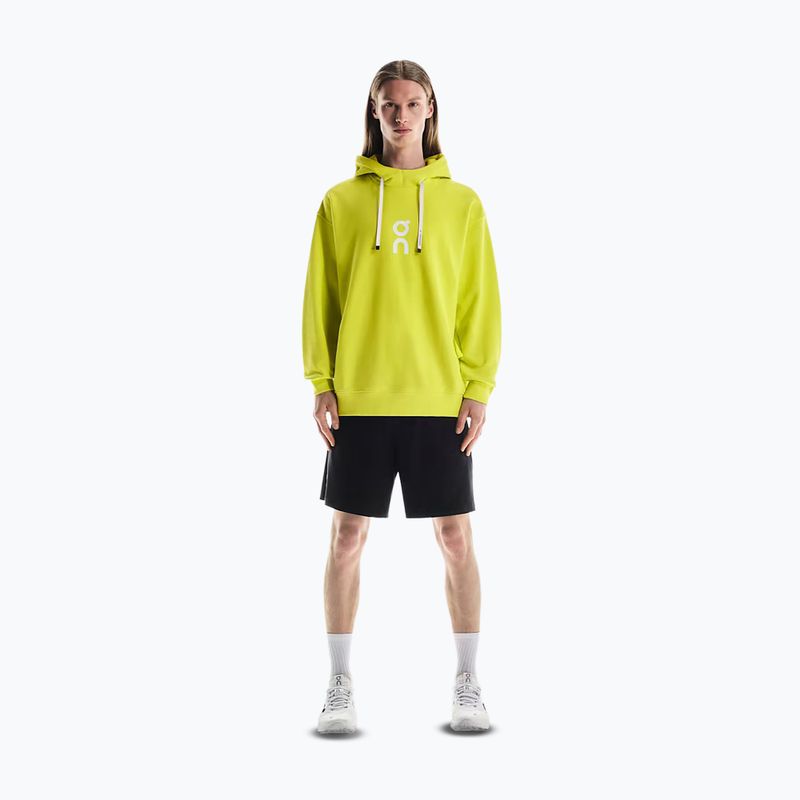 Мъжки суитшърт On Running Club Hoodie lime 2