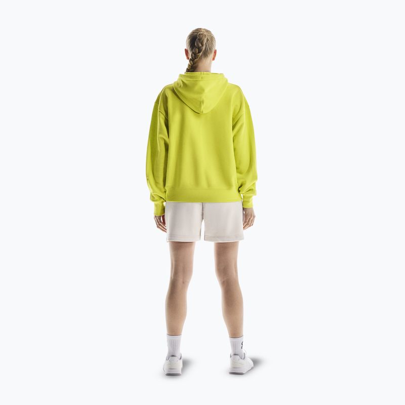 Дамски екип On Running Club Hoodie lime 3