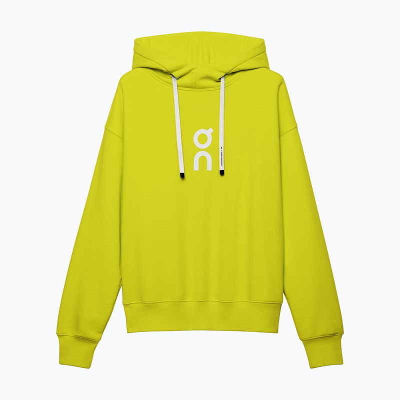 Дамски екип On Running Club Hoodie lime 7