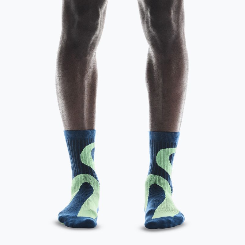 On Liquid Logo Високи чорапи 2 чифта tempest/honeydew 3