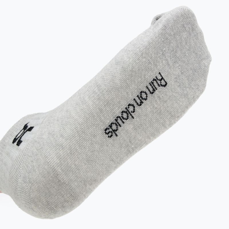 On Лого чорап Mid 3 чифта heather gray 3