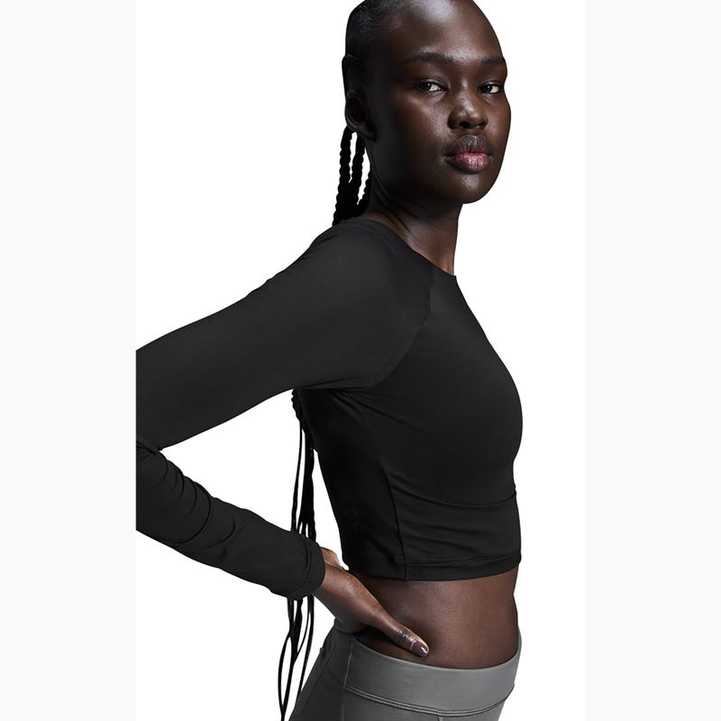 Дамска тренировъчна блуза с дълъг ръкав On Studio Long-T Crop black 5