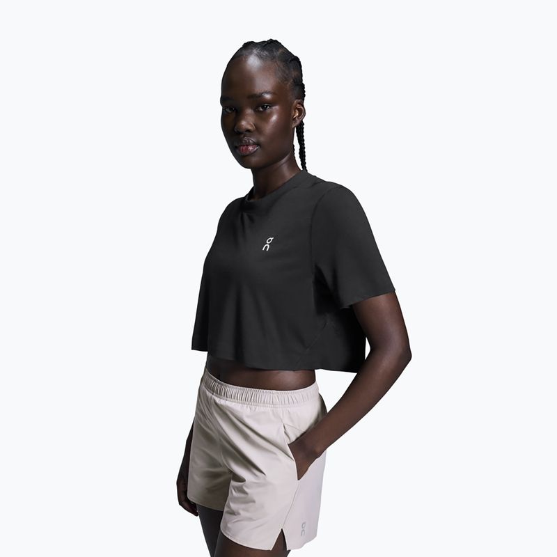 Дамска тениска за тренировка On Train-T Crop black 4