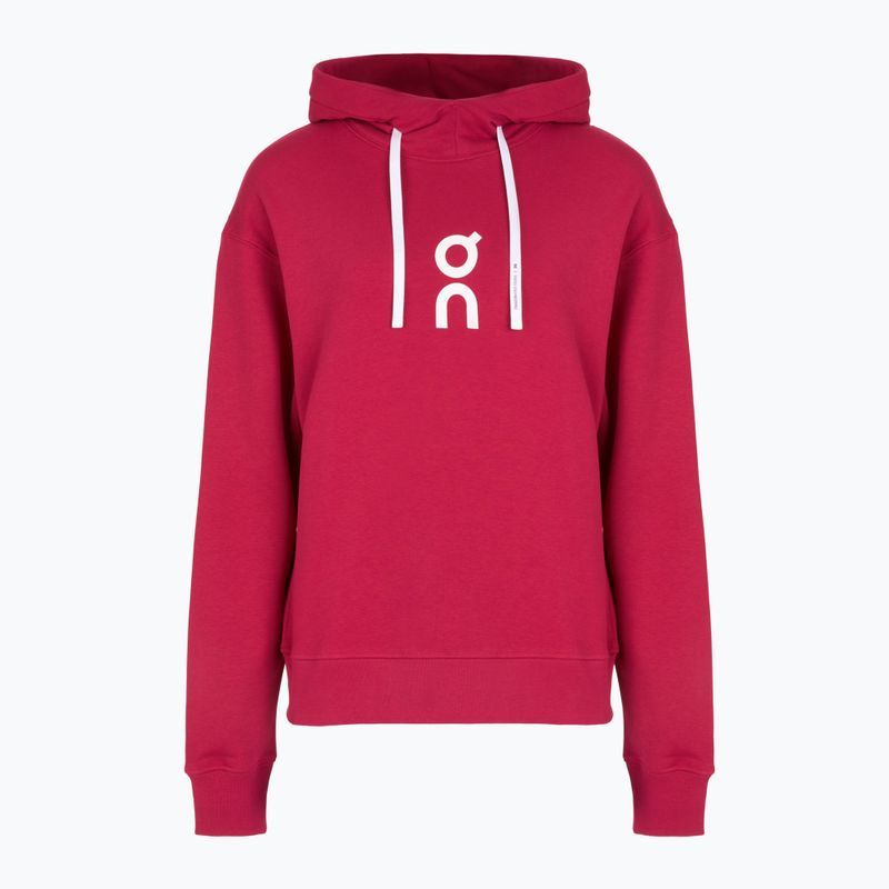 Дамски суитшърт On Running Club Hoodie grenadine