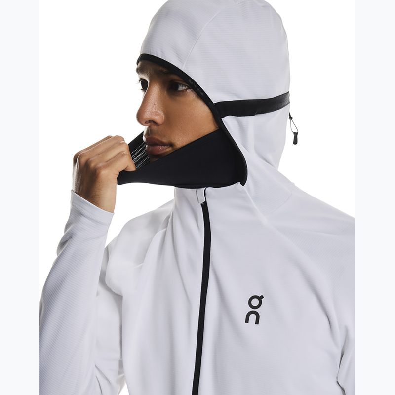 Мъжки суитшърт за бягане On Climate Zip Hoodie white 4