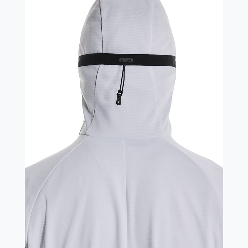 Мъжки суитшърт за бягане On Climate Zip Hoodie white 5