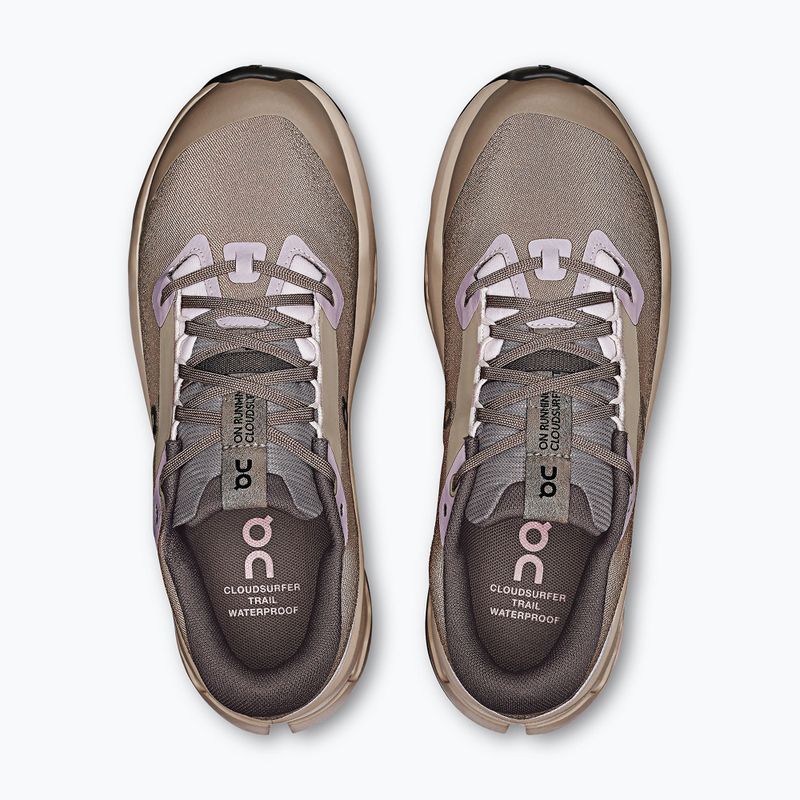 Дамски обувки за бягане On Cloudsurfer Trail 2 Waterproof cinder/desert 13