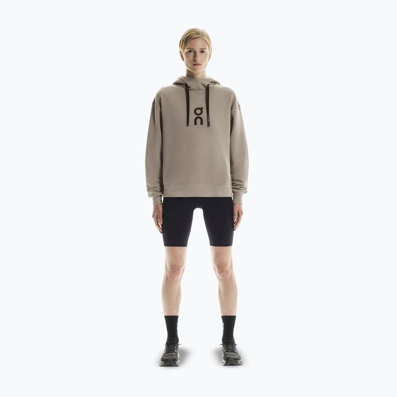 Дамски суитшърт On Running Club Hoodie desert 2