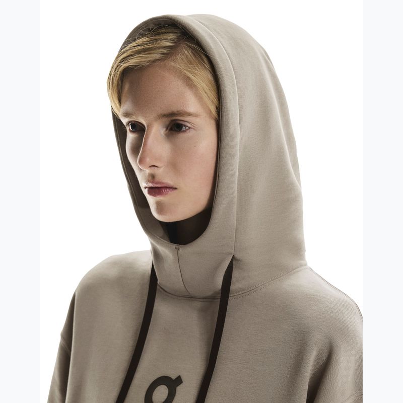 Дамски суитшърт On Running Club Hoodie desert 6