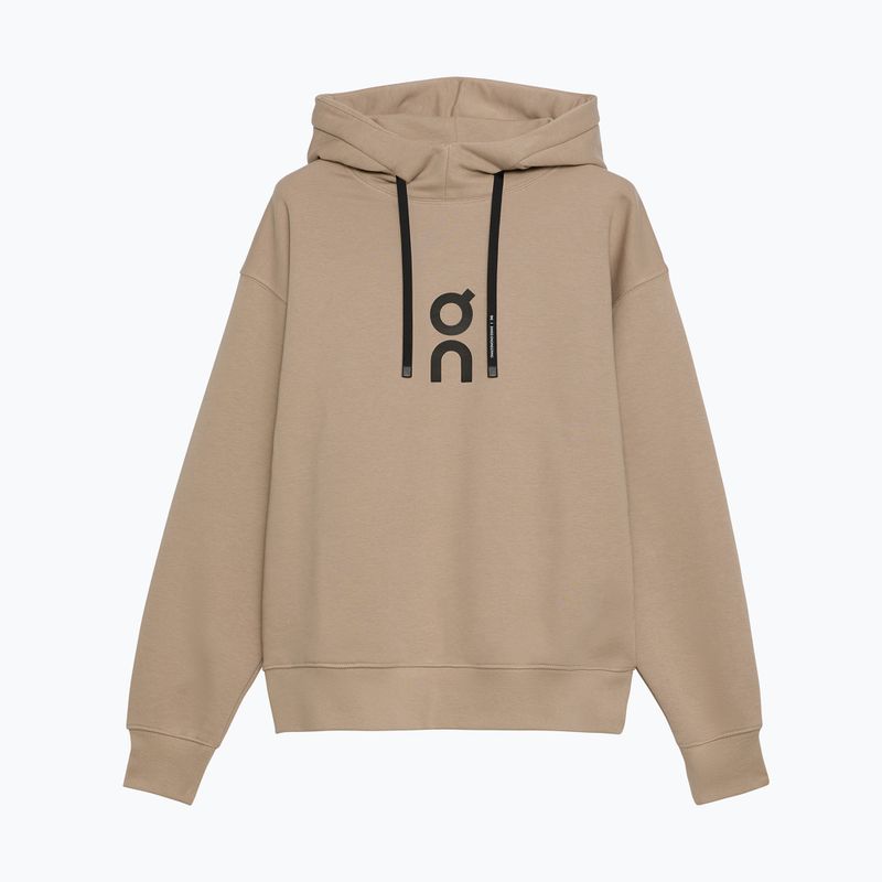 Дамски суитшърт On Running Club Hoodie desert 7