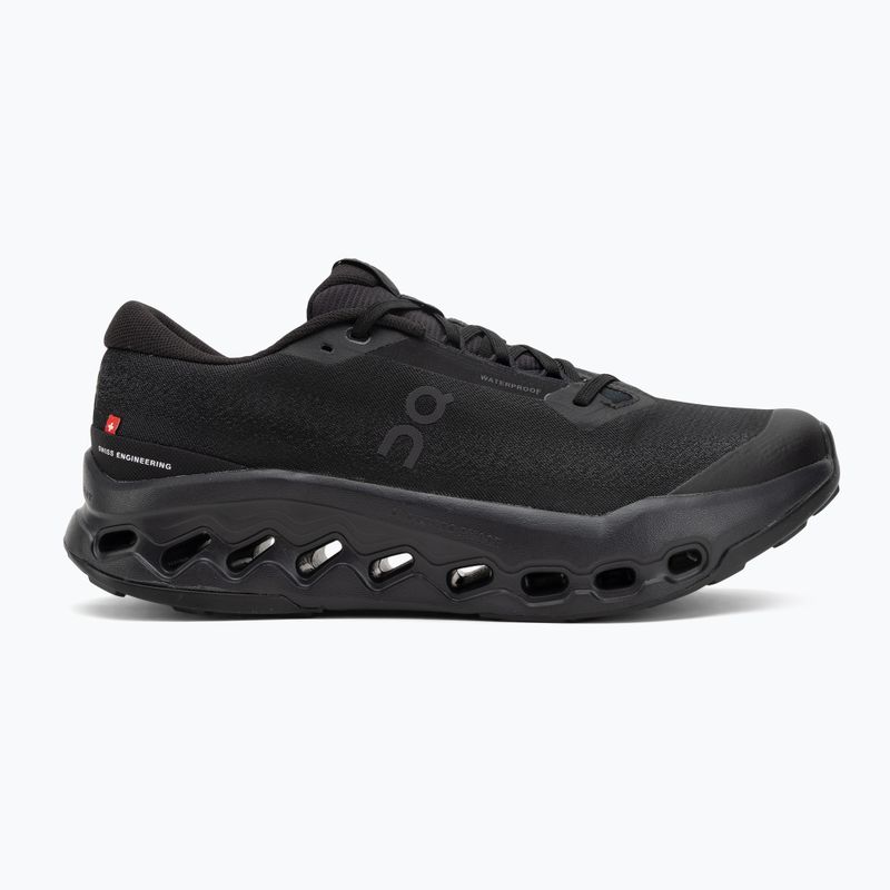 Мъжки обувки за бягане On Cloudsurfer Trail 2 Waterproof black/black 2