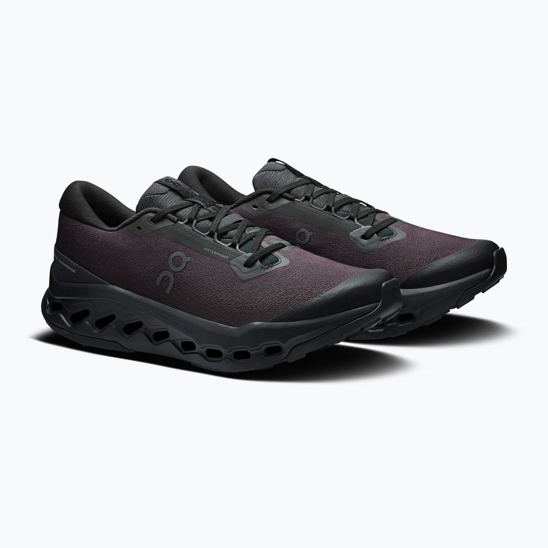 Мъжки обувки за бягане On Cloudsurfer Trail 2 Waterproof black/black 10
