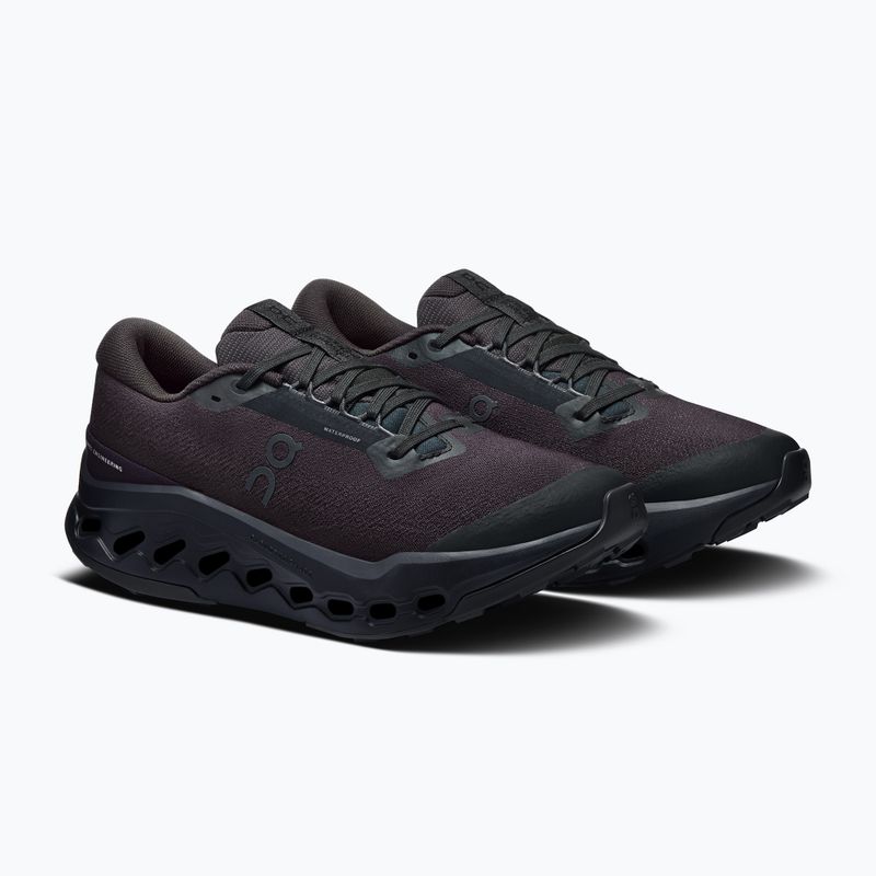 Дамски обувки за бягане On Cloudsurfer Trail 2 Waterproof black/black 3