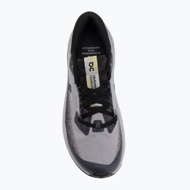 Дамски обувки за бягане On Cloudsurfer Trail 2 Waterproof black/lilac 5