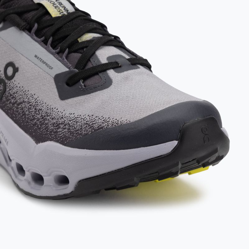 Дамски обувки за бягане On Cloudsurfer Trail 2 Waterproof black/lilac 7