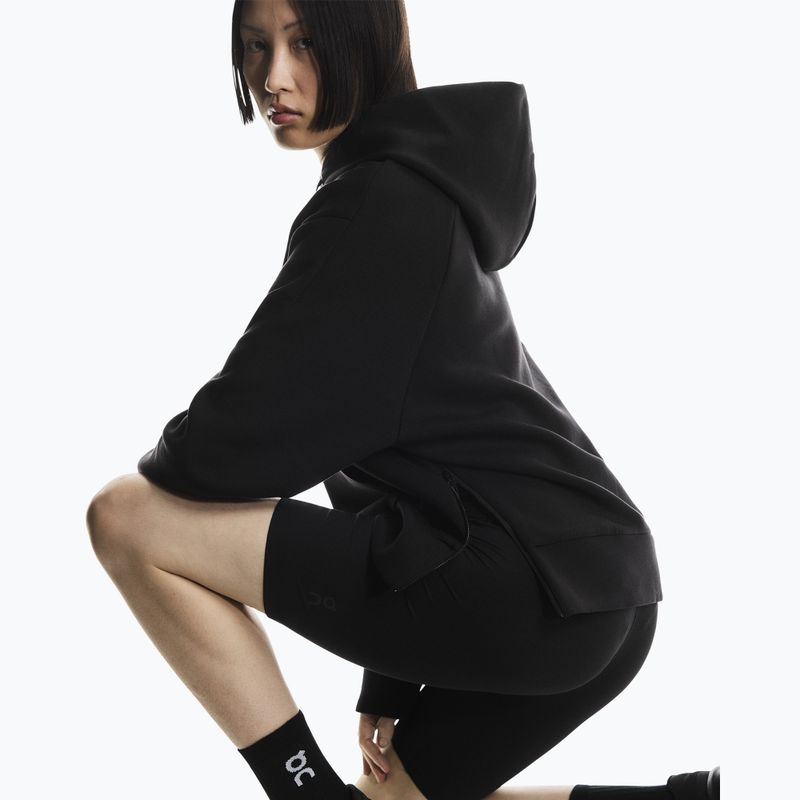 Дамски суитшърт On Focus Tech Hoodie black 6