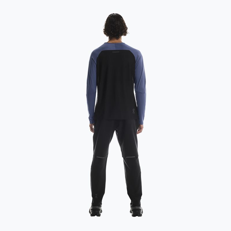 Мъжки дълъг ръкав за бягане On Performance Long-T acai/black 3