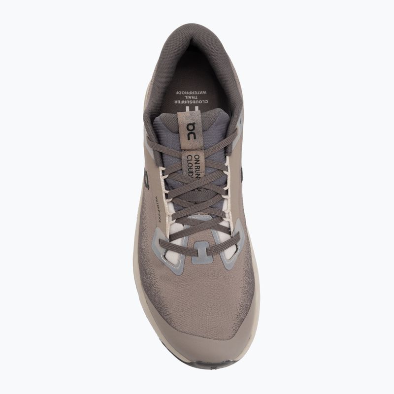Мъжки обувки за бягане On Cloudsurfer Trail 2 Waterproof cinder/desert 5