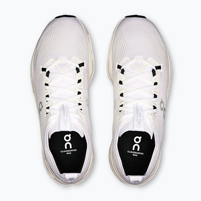 Мъжки обувки за бягане On Cloudsurfer Max Wide white/white 12