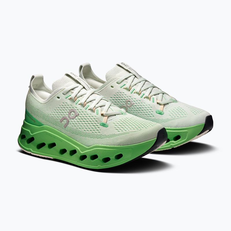 Дамски обувки за бягане On Cloudsurfer Max mineral/honeydew 10