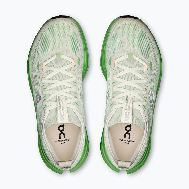 Дамски обувки за бягане On Cloudsurfer Max mineral/honeydew 13