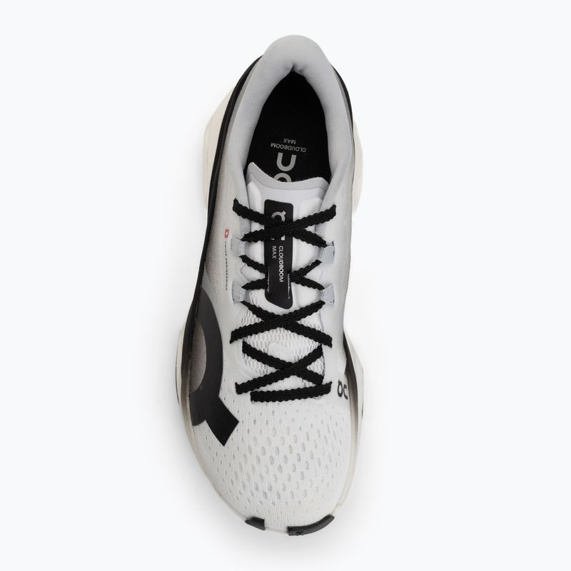 Дамски обувки за бягане On Cloudboom Max white/black 5