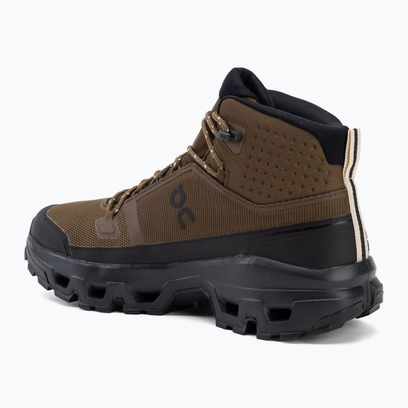 Мъжки туристически обувки On Cloudrock Mid Waterproof earth/black 3
