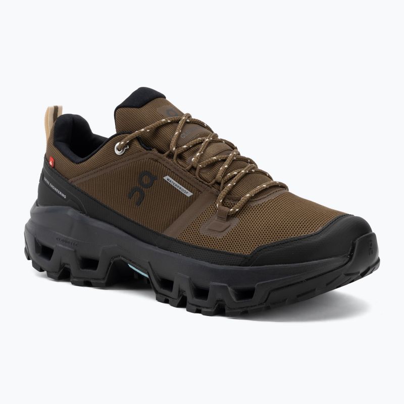 Мъжки обувки On Cloudrock Low Waterproof earth/black
