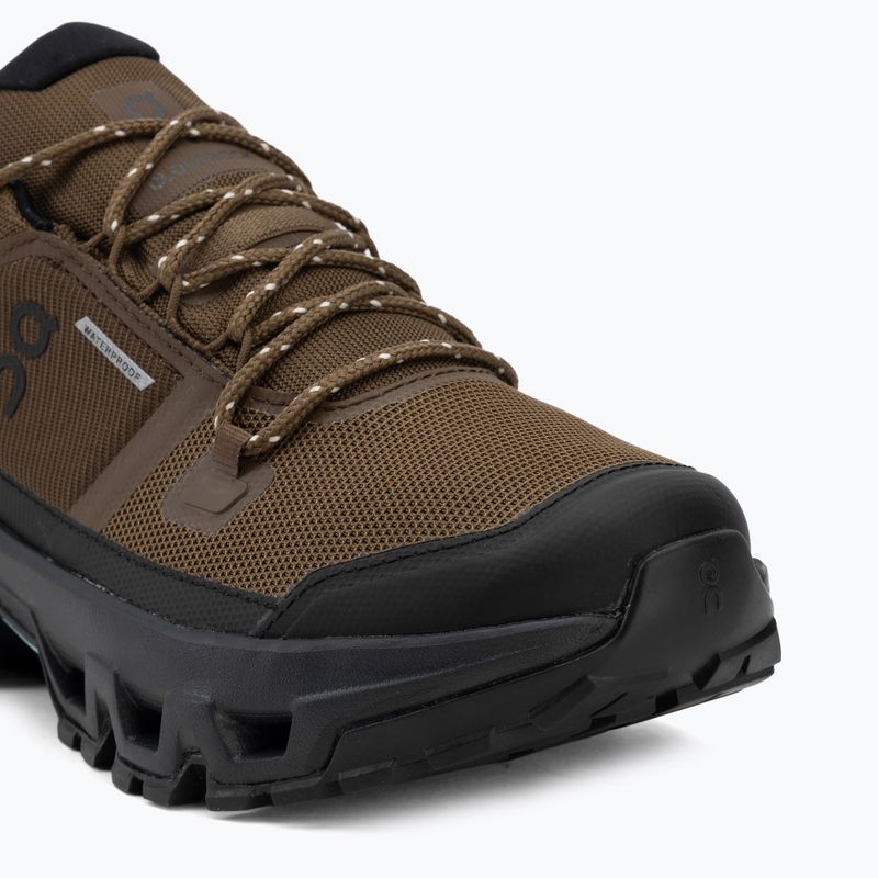 Мъжки обувки On Cloudrock Low Waterproof earth/black 7