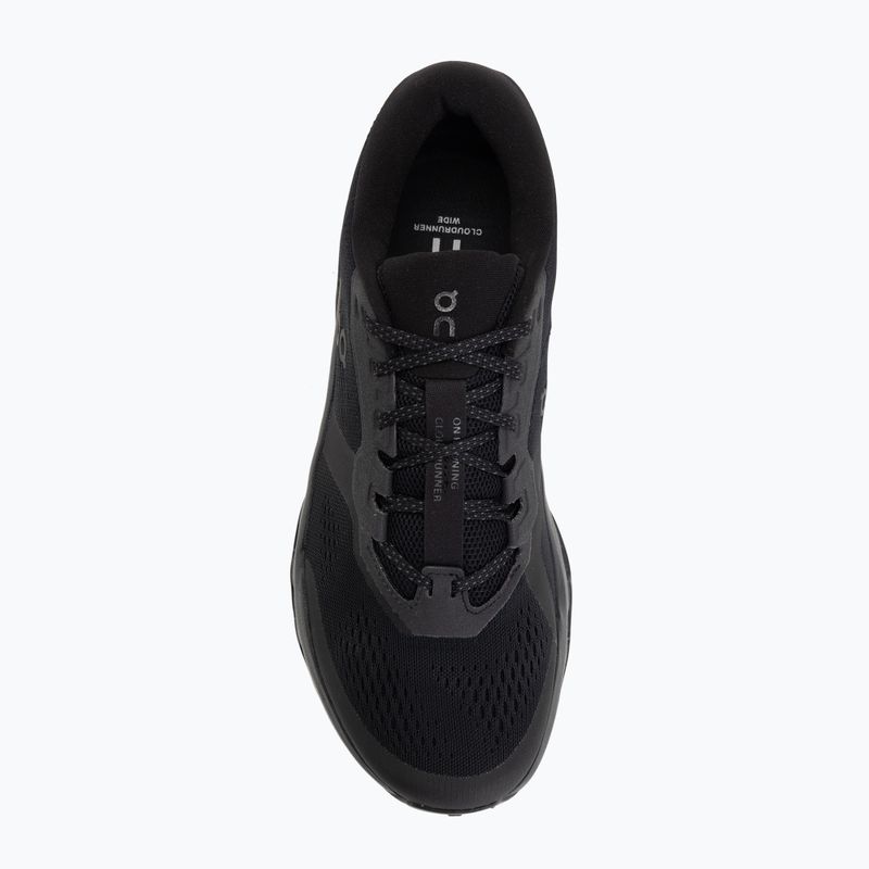 Мъжки обувки за бягане On Cloudrunner 3 Wide black/black 5