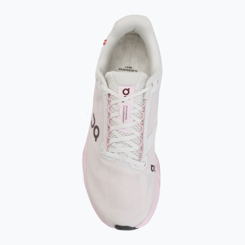 Дамски обувки за бягане On Cloudsurfer Next peony/ivory 5