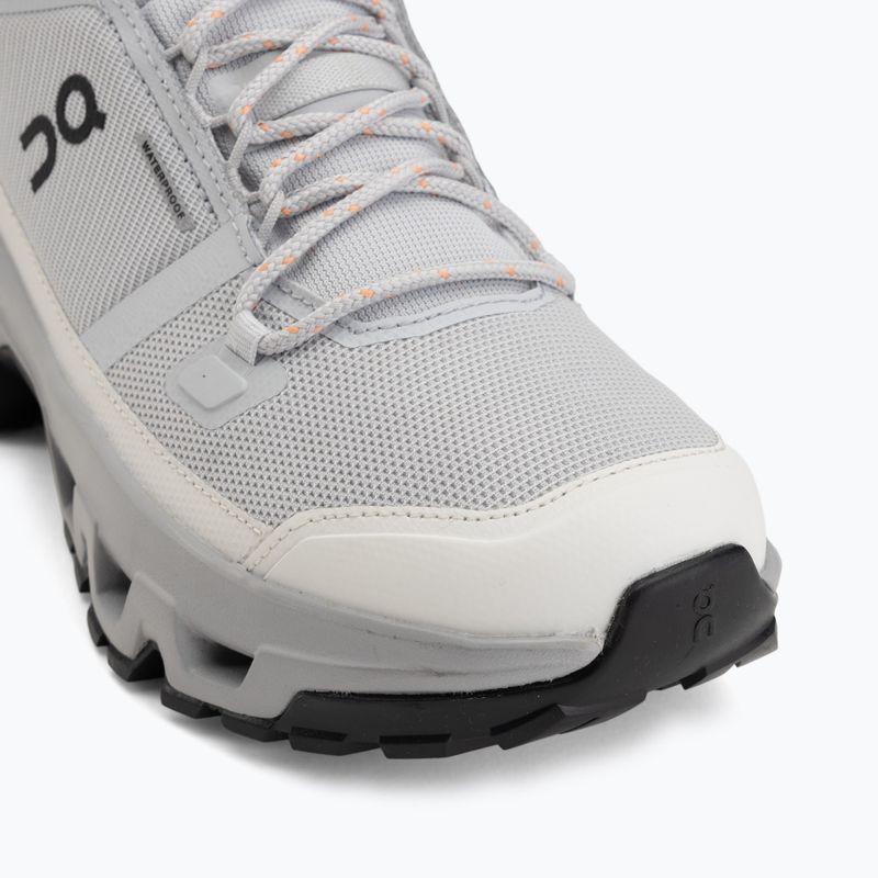 Дамски туристически обувки On Cloudrock Mid Waterproof glacier/alloy 7