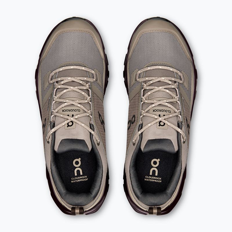 Дамски обувки On Cloudrock Low Waterproof cinder/ox 6