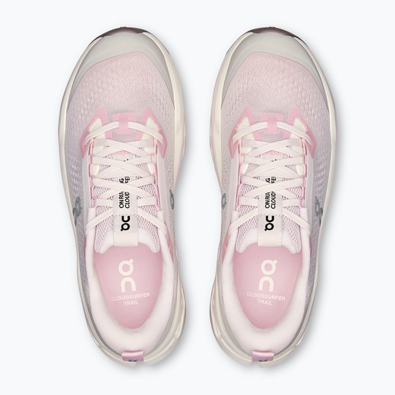 Дамски обувки за бягане On Running Cloudsurfer Trail 2 lily/gardenia 6