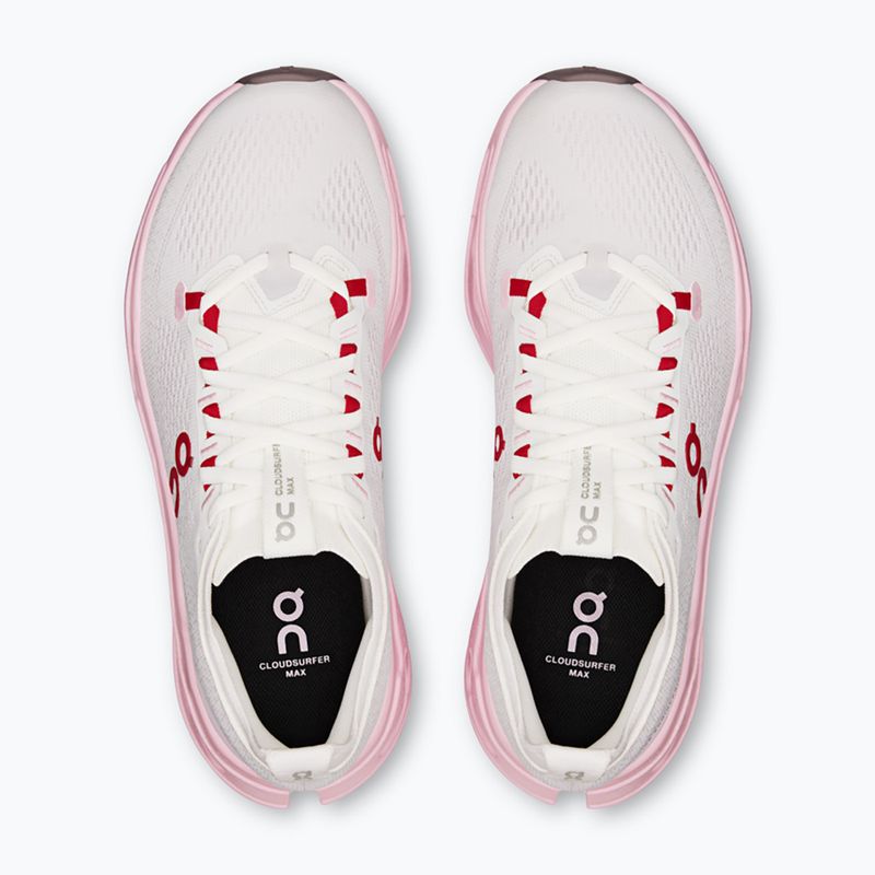 Дамски обувки за бягане On Cloudsurfer Max ivory/peony 6