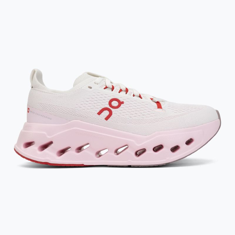 Дамски обувки за бягане On Cloudsurfer Max ivory/peony 2