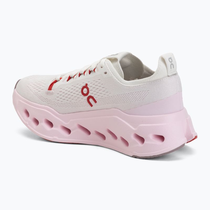 Дамски обувки за бягане On Cloudsurfer Max ivory/peony 3
