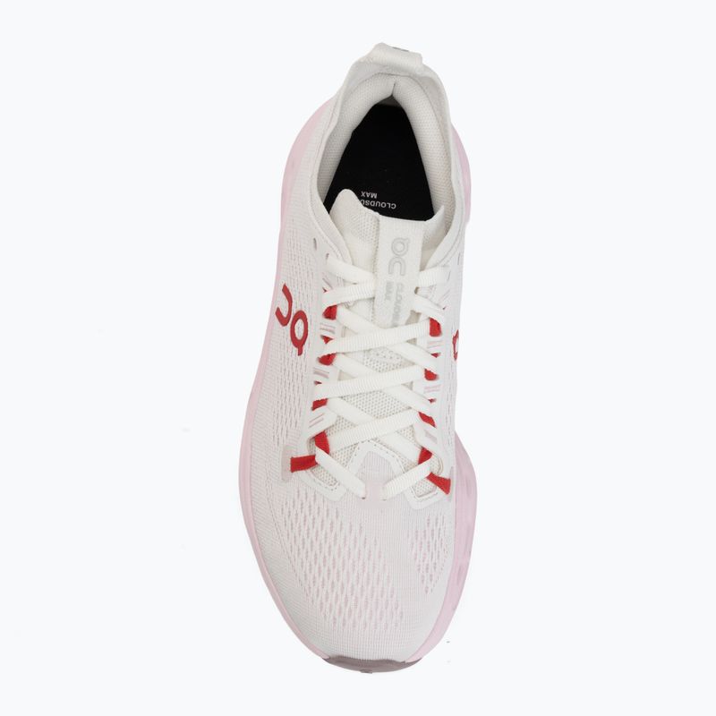 Дамски обувки за бягане On Cloudsurfer Max ivory/peony 5