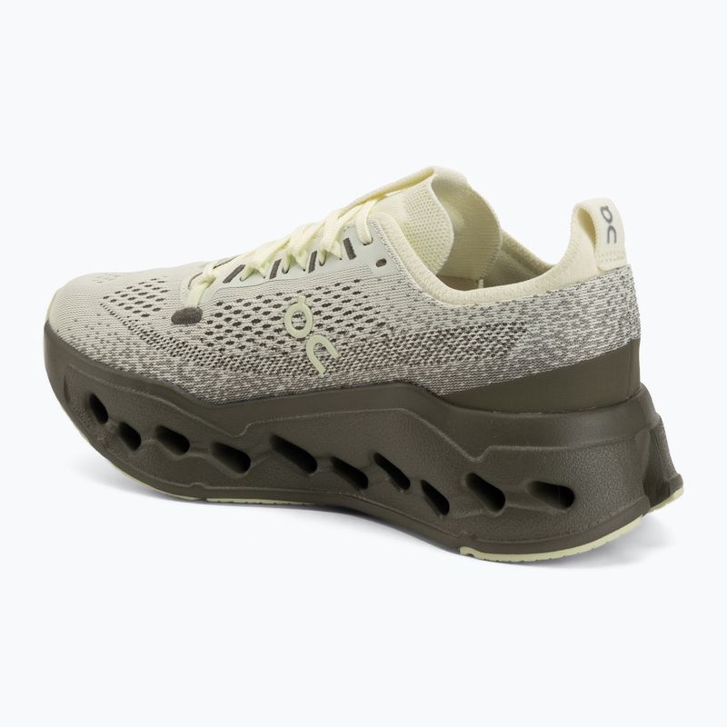 Дамски обувки за бягане On Cloudsurfer Max Wide seedling/olive 3