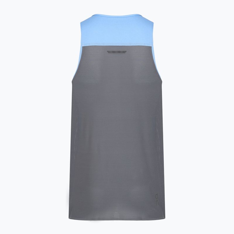 Мъжка тениска за бягане On Performance Tank gourami/rock 2