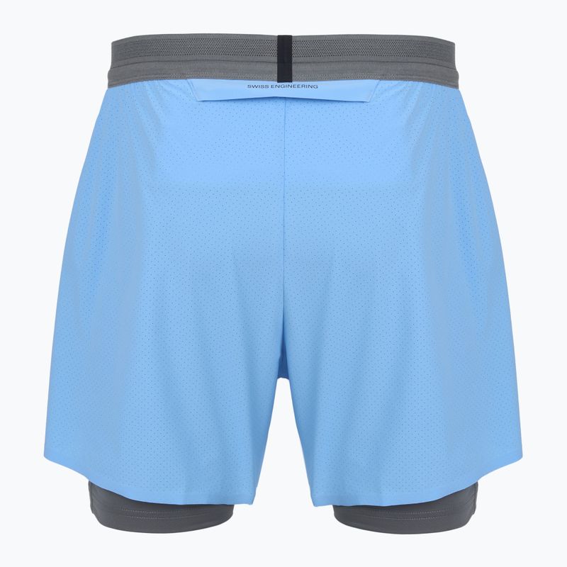 Мъжки шорти за бягане On 5„ Performance 2/1 gourami/rock 2