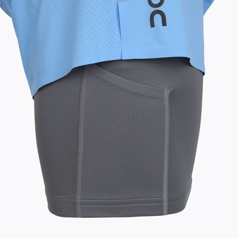Мъжки шорти за бягане On 5„ Performance 2/1 gourami/rock 5